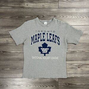 Vintage 90’s Toronto Maple Leafs Waffle Knit T Shirt
